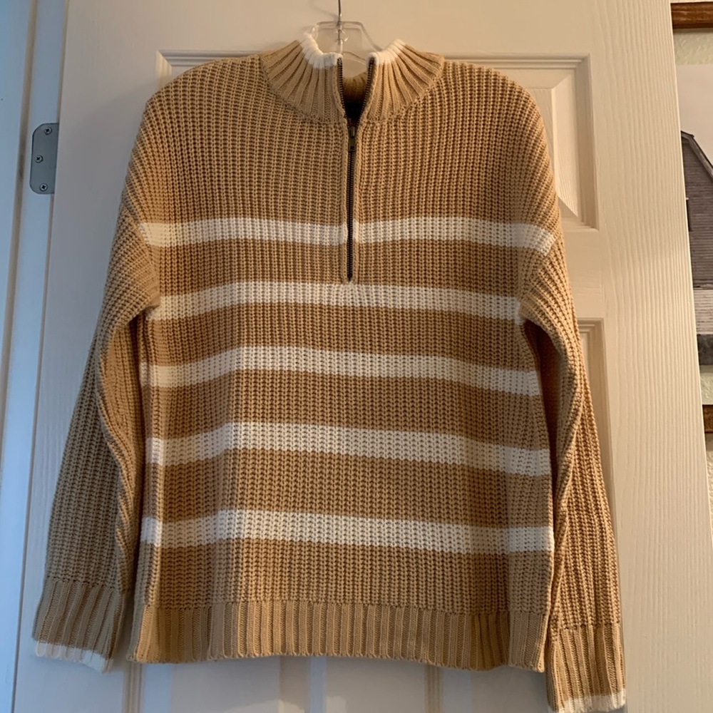 New With Tag, Size Large - Sanctuary Brand…Partial Zip Sweater